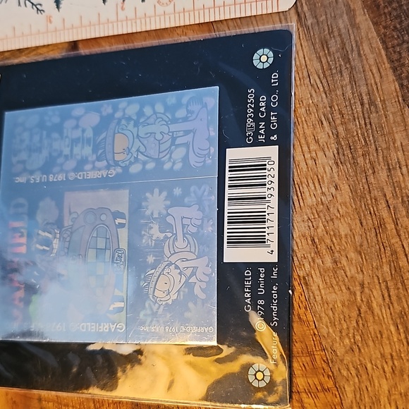 Vintage Garfield laser stickers sheet in car with Odie - Picture 3 of 10